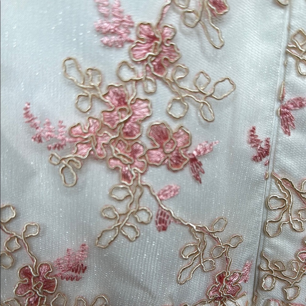 American Princess Dress Elegant Floral Kids Dress Size 10 - Picture 4 of 11